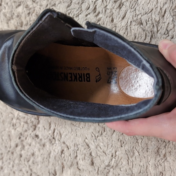 Birkenstock Bennington Leather Zip Up Ankle Booties in Black - Picture 13 of 16